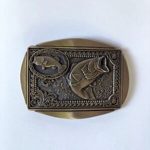 Large Mouth Bass Belt Buckle